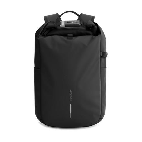Рюкзак антизлодій XD Design Urban Roll-top 16", водонепроникний, чорний (P706.2801), фото 3