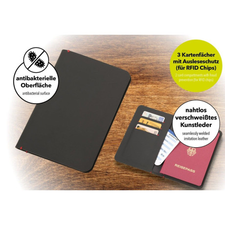 Обложка для паспорта Troika Slim Pass с защитой RFID и антибактериальным покрытием, фото 5