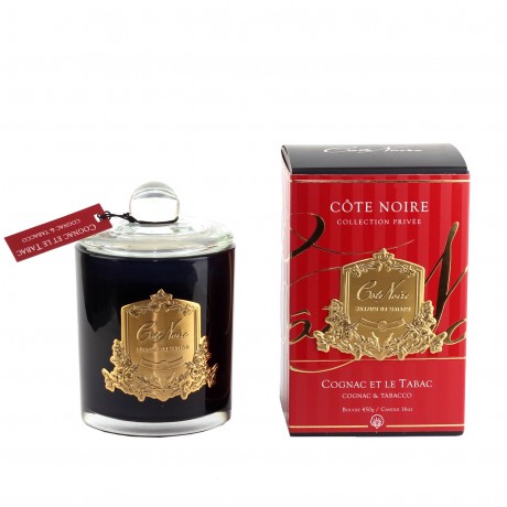 Аромасвеча Cote Noire «Cognac&Tobacco», 450 г, фото 2