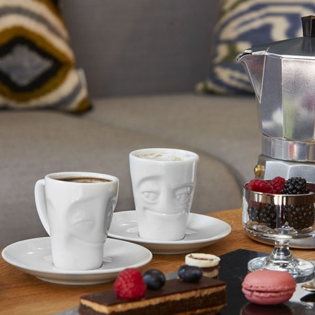 Espresso чашка с ручкой Tassen "Благодарю!" (80 мл), фарфор, фото 8