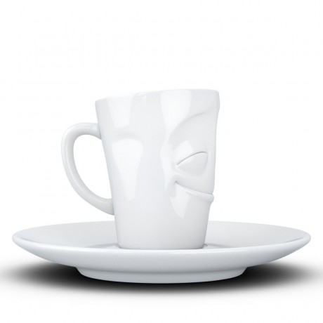 Espresso чашка с ручкой Tassen "Благодарю!" (80 мл), фарфор, фото 4