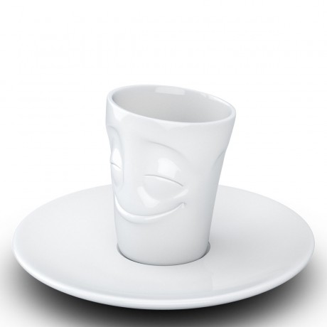Espresso чашка с ручкой Tassen "Благодарю!" (80 мл), фарфор, фото 3