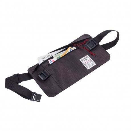 Сумка поясная Troika Business Belt Bag на молнии, фото 3