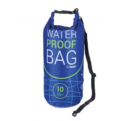 Уличная сумка Troika с защитой от воды (для  водных видов спорта) WATERPROOF BAG синяя, фото 3