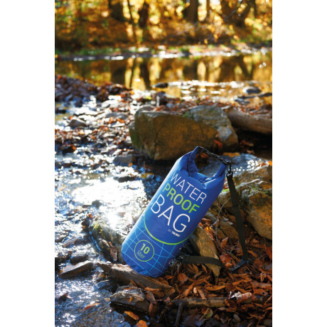 Уличная сумка Troika с защитой от воды (для  водных видов спорта) WATERPROOF BAG синяя, фото 9