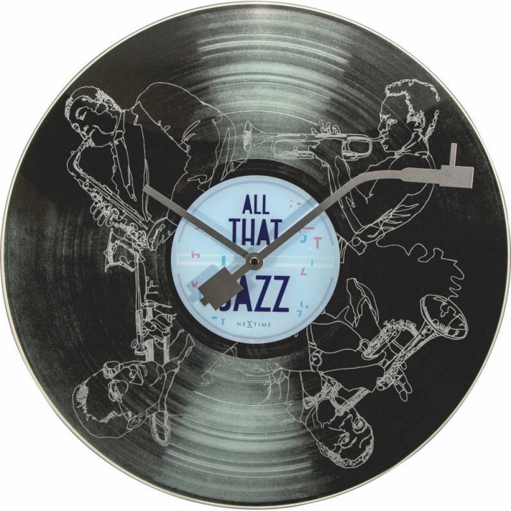 Часы настенные Next Time All the Jazz, Ø43 см, фото 1