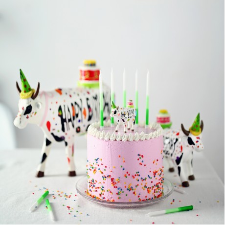 Колекційна статуетка Cow Parade корова Happy Birthday, Size L, фото 4