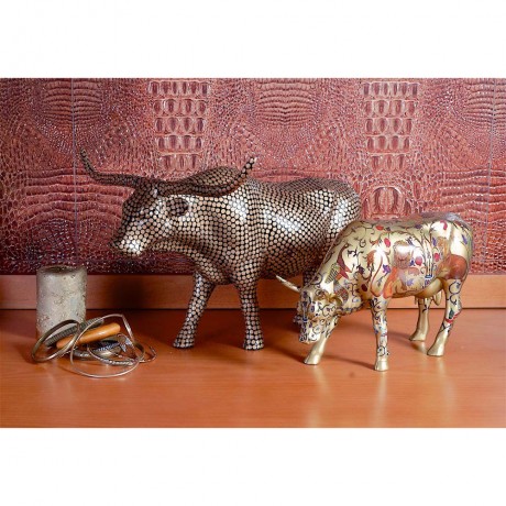 Колекційна статуетка Cow Parade корова Penny Bull, Size XL, фото 5