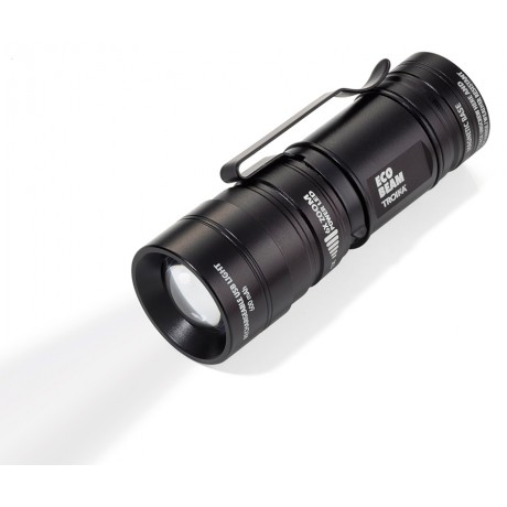 Брелок-фонарик с USB-зарядкой Troika Eco Beam , черный, фото 2