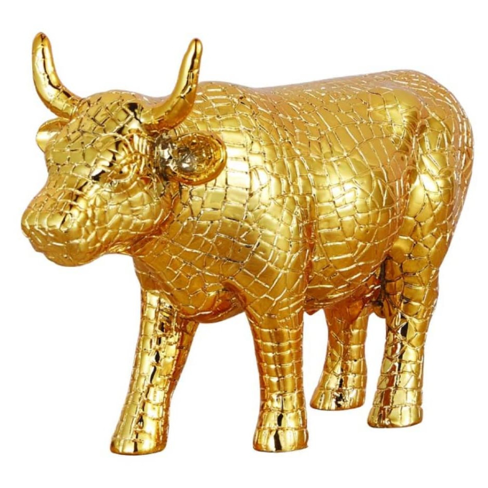Коллекционная статуэтка Cow Parade корова Mira Moo-Gold, Size М, фото 1