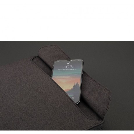 Органайзер XD Design Tech Pouch  для гаджетов и канцелярии черный, фото 7
